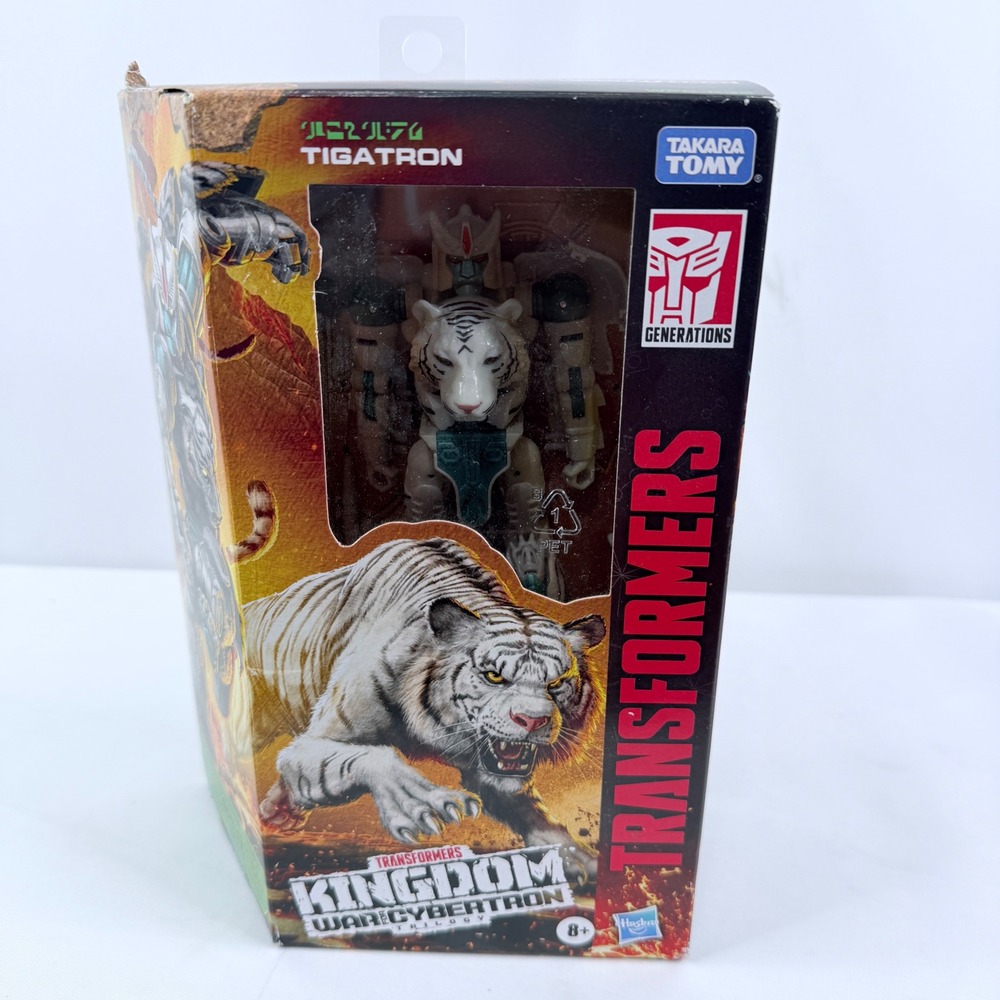 Transformers Generations Kingdom War for Cybertron Tigatron Voyager Figure